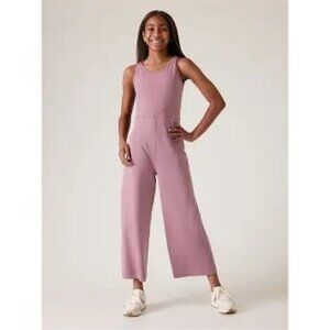 Athleta Girl Pink Jumpsuit Large 12